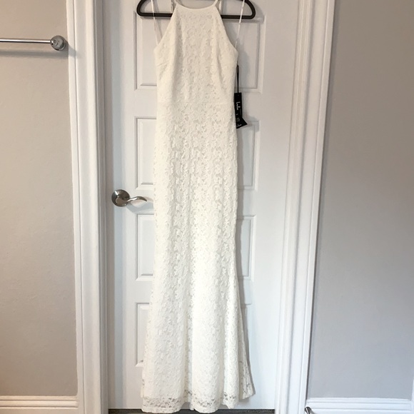 Lulus Dresses & Skirts - 👰🏻‍♀️ NWT Lulus Ephemeral Allure Ivory Lace Maxi Dress